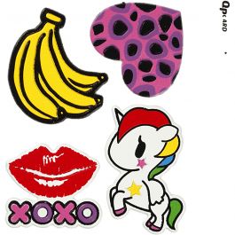 Soft Stickers, XOXO, 12,2x17,75 cm, 1 sheet [HOB-29097]