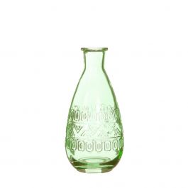 Flower vase Rome Ø7.5cm and 16cm high Green (12 pcs.) [IFS-29735]