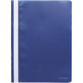 Plastic presentation folders, A4, blue, 50 pc/ 1 pack [HOB-212054]