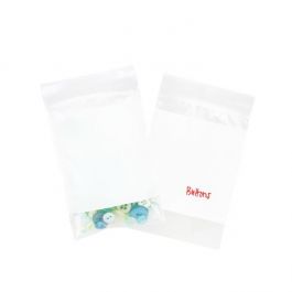 Grip Seal Bags 100x150mm with Write-on-Panel, PE 50 micron (100 pcs) [2WE46]