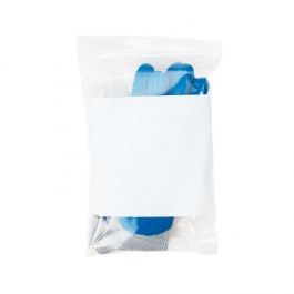 Grip Seal Bags 150x230mm with Write-on-Panel, PE 50 micron (100 pcs) [2WE69]