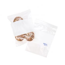 Grip Seal Bags 205x255mm with Write-on-Panel, PE 50 micron (100 pcs) [2WE810]