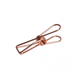 Clips copper 3x0,6cm set 12 in polybag (set of 12) [IFS-30122]