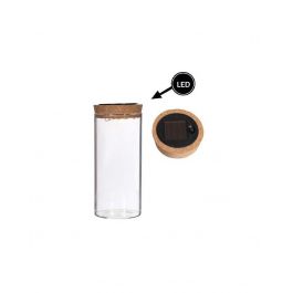Test tube Ø8 h: 18 cm w. solar cork lid (1 pc) [IFS-30173]