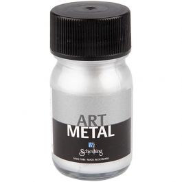Art Metalic Paint, silver, 30 ml/ 1 bottle [HOB-30694]