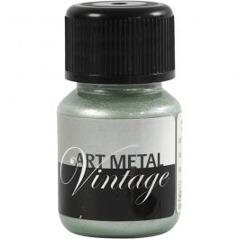 Art Metalic Paint, pearl green, 30 ml/ 1 bottle [HOB-307110]