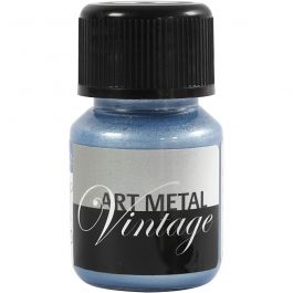 Art Metalic Paint, pearl blue, 30 ml/ 1 bottle [HOB-307120]