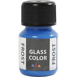 Glass Color Frost, blue, 30 ml/ 1 bottle [HOB-31783]