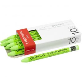 Neocolor II, yellow green (230), L: 10 cm, 10 pc/ 1 pack Neocolor II, yellow green (230), L: 10 cm, 10 pc/ 1 pack