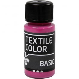Textile Color Paint, pink, 50 ml/ 1 bottle [HOB-34201]