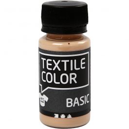 Textile Color Paint, light beige, 50 ml/ 1 bottle [HOB-34210]
