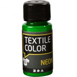 Textile Color Paint, neon green, 50 ml/ 1 bottle [HOB-342260]