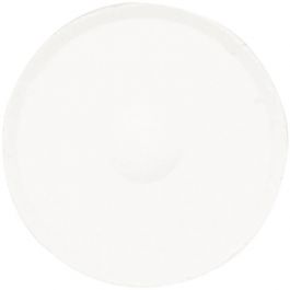 Watercolour, white, H: 16 mm, D: 44 mm, 6 pc/ 1 pack [HOB-34486]