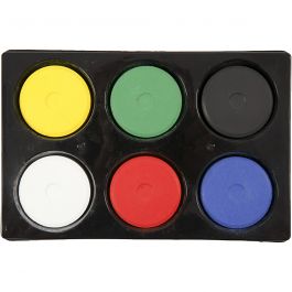 Watercolour, primary colours, H: 19 mm, D: 57 mm, 1 set [HOB-34576]