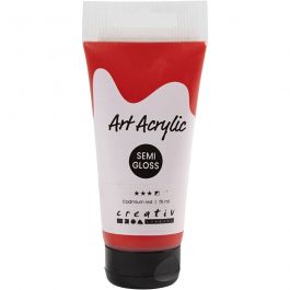Pigment Art Acrylic Paint, cadmium red, opaque, 75 ml/ 1 bottle [HOB-35146]
