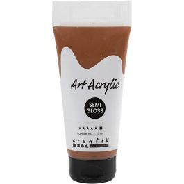 Pigment Art Acrylic Paint, raw sienna, opaque, 75 ml/ 1 bottle [HOB-35155]