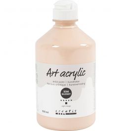 Pigment Art School Paint, fleshtone light, opaque, 500 ml/ 1 bottle [HOB-35405]