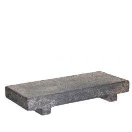 Cement plateau dark grey 8,5x3,5x20 cm (4 pcs) [IFS-36053]
