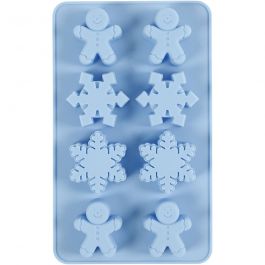 Silicone mould, light blue, hole size 30x45 mm, 12,5 ml, 1 pc/ 1 pack [HOB-37130]