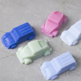 Silicone mould, light blue, cars, hole size 30x45 mm, 12,5 ml, 1 pc [HOB-37132]