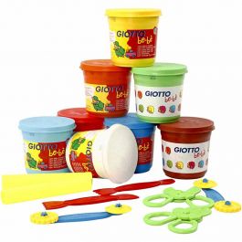 Modelling Clay, assorted colours, 8x220 g/ 1 pack [HOB-37300]