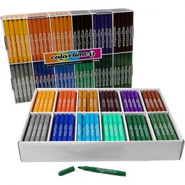 Colortime Marker, additional colours, line 5 mm, 12x24 pc/ 1 pack [HOB-37346]