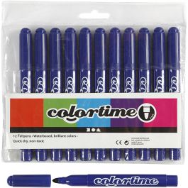 Colortime Marker, dark blue, line 5 mm, 12 pc/ 1 pack [HOB-37355]