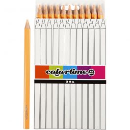 Colortime colouring pencils, light beige, L: 17,45 cm, lead 5 mm, JUMBO, 12 pc/ 1 pack [HOB-38174]