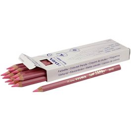 Super Ferby 1 colouring pencils, light red, L: 18 cm, lead 6.25 mm, 12 pc/ 1 pack [HOB-38357]