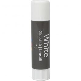 White glue stick, 1 pc, 10 g [HOB-39044]