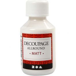 Decoupage Varnish, matt, 100 ml/ 1 bottle [HOB-392021]