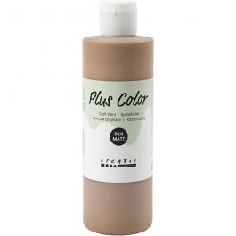 Plus Color Craft Paint, light brown, 250 ml/ 1 bottle [HOB-39403]
