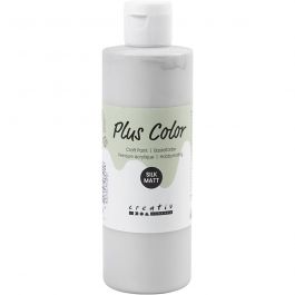 Plus Color Craft Paint, silver, 250 ml/ 1 bottle [HOB-39454]