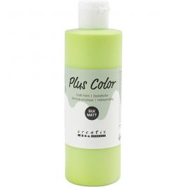 Plus Color Craft Paint, lime green, 250 ml/ 1 bottle [HOB-39469]
