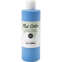Plus Color Craft Paint, primary blue, 250 ml/ 1 bottle [HOB-39474]