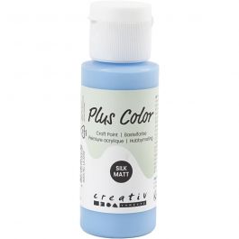 Plus Color Craft Paint, sky blue, 60 ml/ 1 bottle [HOB-39643]