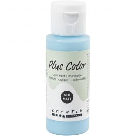 Plus Color Craft Paint, ice blue, 60 ml/ 1 bottle [HOB-39646]