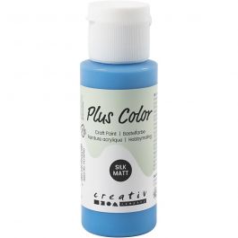 Plus Color Craft Paint, primary blue, 60 ml/ 1 bottle [HOB-39674]