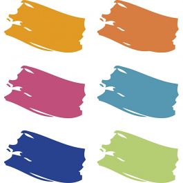 Plus Color Craft Paint, colorful, 6x60 ml/ 1 pack [HOB-39695]