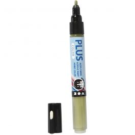 Plus Color Marker, eucalyptus, L: 14,5 cm, line 1-2 mm, 1 pc, 5,5 ml [HOB-39807]