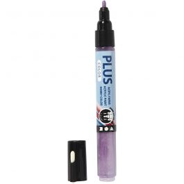 Plus Color Marker, dark lilac, L: 14,5 cm, line 1-2 mm, 1 pc, 5,5 ml [HOB-39814]
