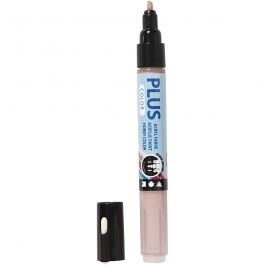 Plus Color Marker, dusty rose, L: 14,5 cm, line 1-2 mm, 1 pc, 5,5 ml [HOB-39820]