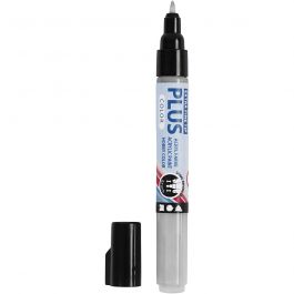 Plus Color Marker, L: 14,5 cm, line 0,7 mm, rain grey, 5,5 ml, 1 pc [HOB-39940]