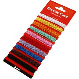 Elastic Beading Cord, thickness 1 mm, 10x3,5 m/ 1 pack [HOB-410500]