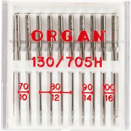 Sewing Machine Needles, no. 70+80+90+100, 10 pc/ 1 pack [HOB-41150]