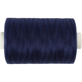 Sewing Thread, navy blue, L: 1000 yards, 915 m/ 1 roll [HOB-41222]