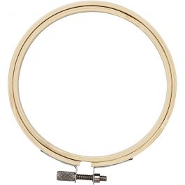 Embroidery Frame, D: 10 cm, 1 pc [HOB-41248]