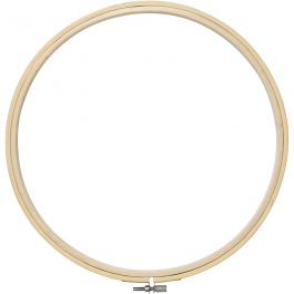 Embroidery Frame, D: 25 cm, 1 pc [HOB-41250]