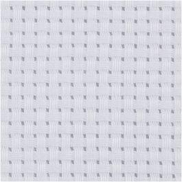 Aida Fabric, white, size 50x50 cm, 35 squares per 10cm , 1 pc [HOB-412622]