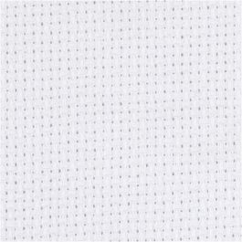 Aida Fabric, white, W: 150 cm, 70 squares per 10cm , 3 m/ 1 pc [HOB-412655]